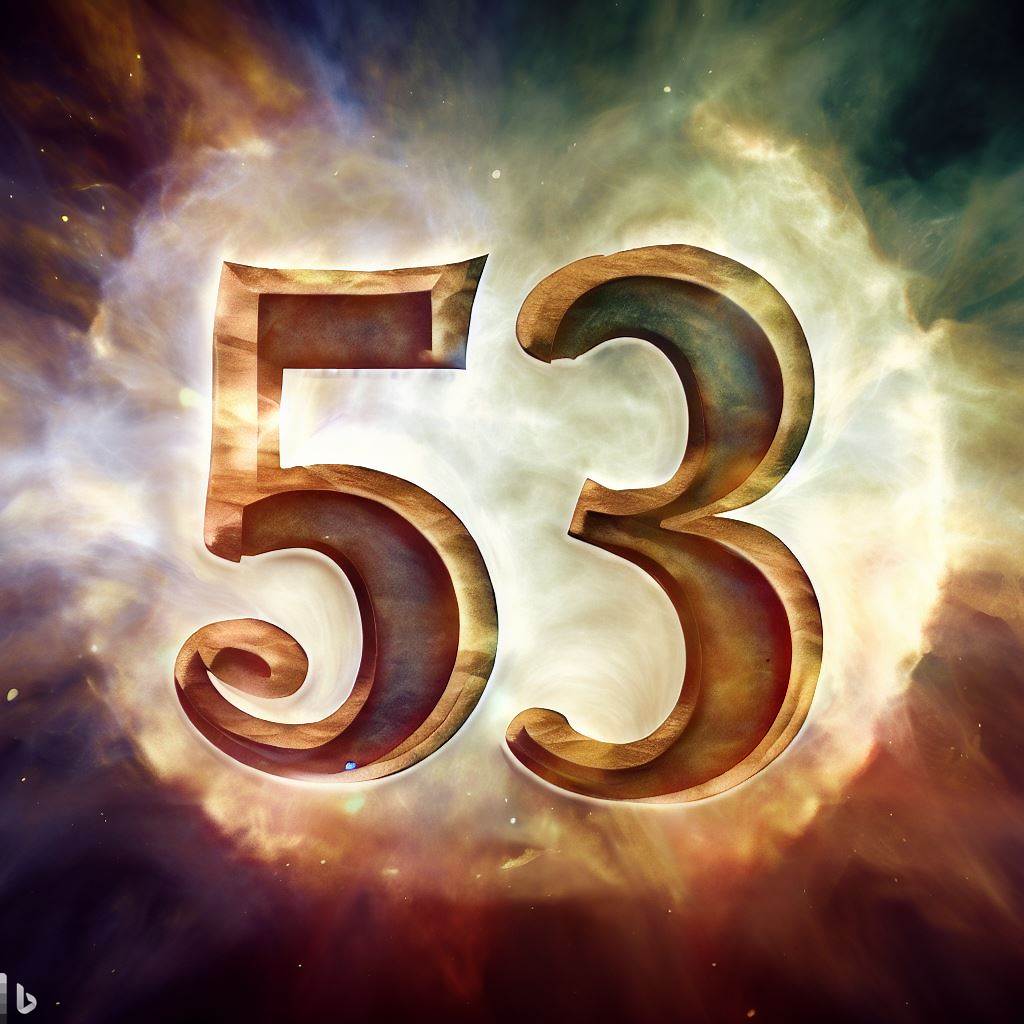 what is biblical meaning of number 53