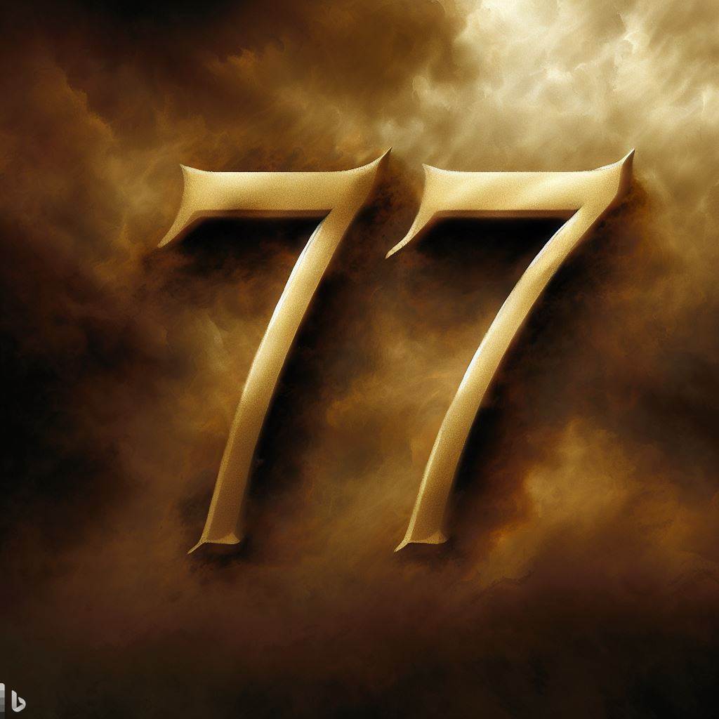 What is biblical meaning of 77