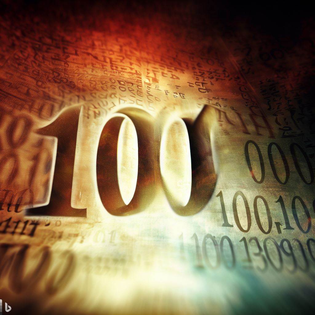 biblical meaning of 100