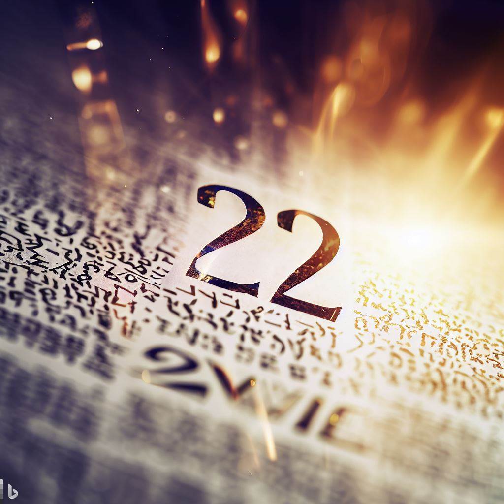 What is the biblical meaning of 22