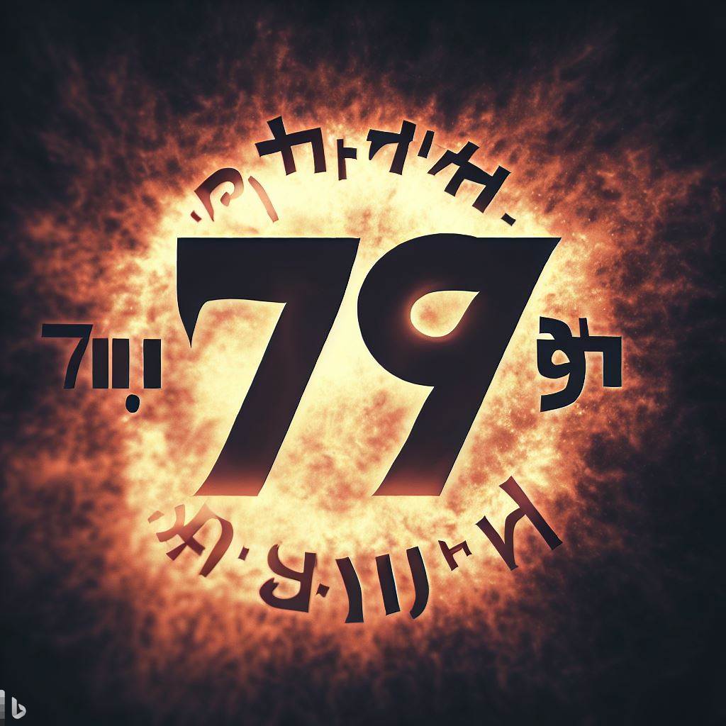 the biblical meaning of 79
