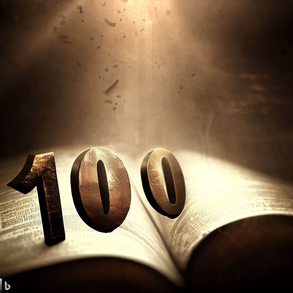what is the biblical meaning of 100